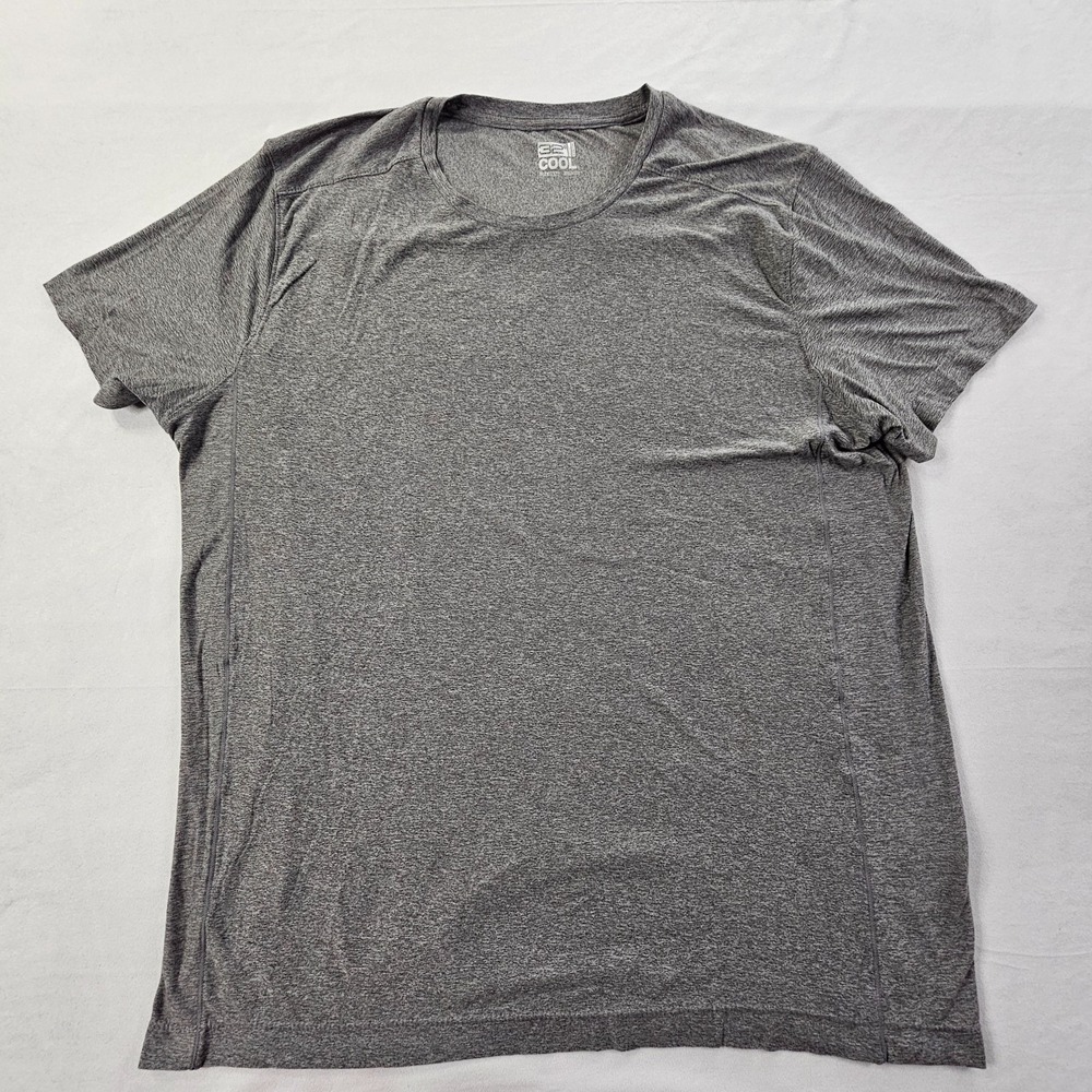 32 Degrees Cool Gray Short Sleeve Performance T-Shirt Men's L